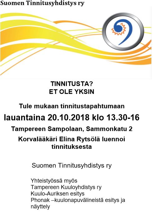 Tinnitustapahtuma.